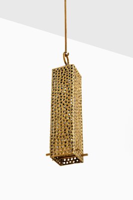 Hanging Lantern in Brass attributed to Pierre Forsell, 1950s-SC-2022139