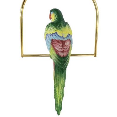 Hanging Parrot Figurine in Ceramic-FYZ-1322485