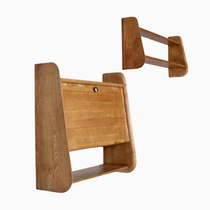 Hanging Secretary and Shelf in Elm-OWS-1079405