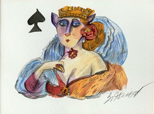 Hanna Bakula, Lady of Spades, 2007-XHG-930286