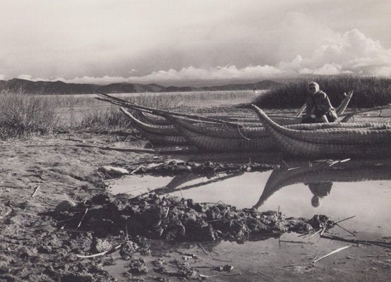 Hanna Seidel, Bolivia, Boats, 1960s, Black & White Photography-DYV-1368614