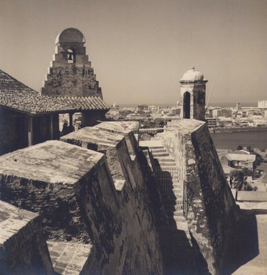 Hanna Seidel, Colombian Fortress, Black and White Photograph, 1960s-DYV-1446670