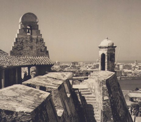 Hanna Seidel, Colombian Fortress, Black and White Photograph, 1960s-DYV-1446670