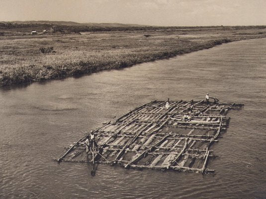 Hanna Seidel, Colombian River Canal, Black and White Photograph, 1960s-DYV-1446673