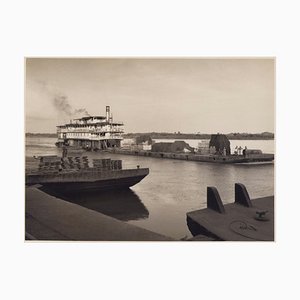 Hanna Seidel, Colombian Ships, Black and White Photograph, 1960s-DYV-1446664