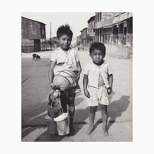 Hanna Seidel, Ecuadorian Boys, Montecristi, 1960s, Black and White Photograph-DYV-1389054