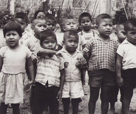 Hanna Seidel, Ecuadorian Children, Tena, 1960s, Black and White Photograph-DYV-1389056