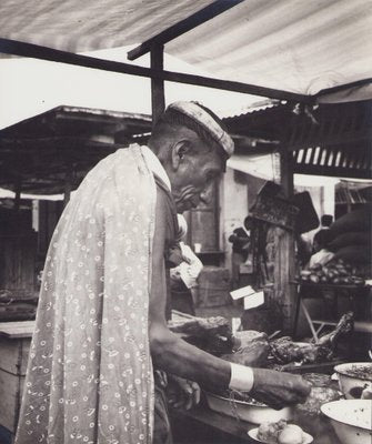 Hanna Seidel, Ecuadorian Indigenous Man, 1960s, Black and White Photograph-DYV-1403264