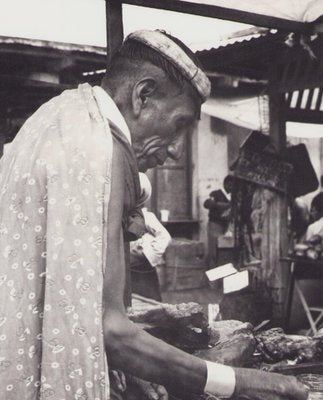 Hanna Seidel, Ecuadorian Indigenous Man, 1960s, Black and White Photograph-DYV-1403264