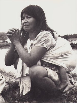 Hanna Seidel, Ecuadorian Indigenous Woman, 1960s, Black and White Photograph-DYV-1389059