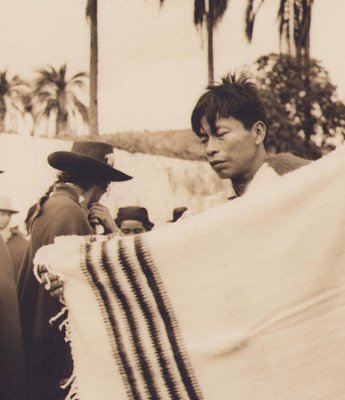 Hanna Seidel, Ecuadorian Market, Black and White Photograph, 1960s-DYV-1397871