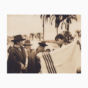 Hanna Seidel, Ecuadorian Market, Black and White Photograph, 1960s-DYV-1397871