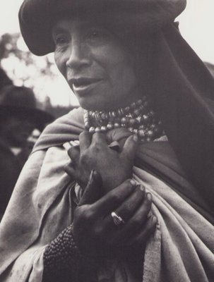 Hanna Seidel, Ecuadorian Woman, Black and White Photograph, 1960s-DYV-1397882