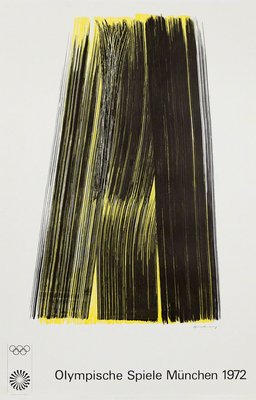 Hans Hartung, Composition, 1972, Lithograph-LBS-847725