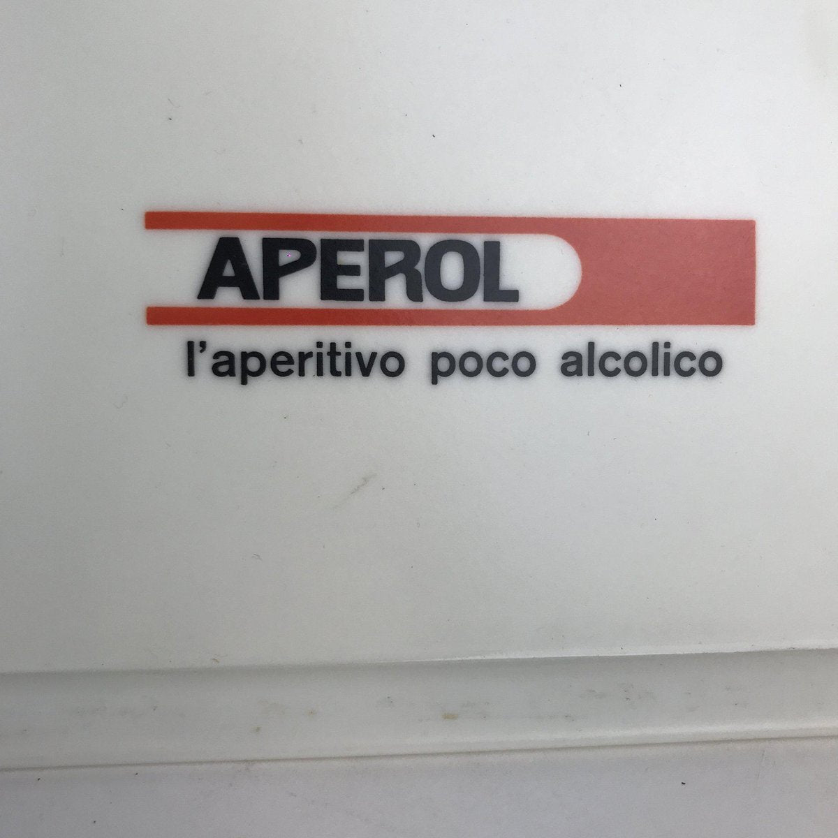 Hard Plastic Aperol Tray from V2, Italy, 1970s