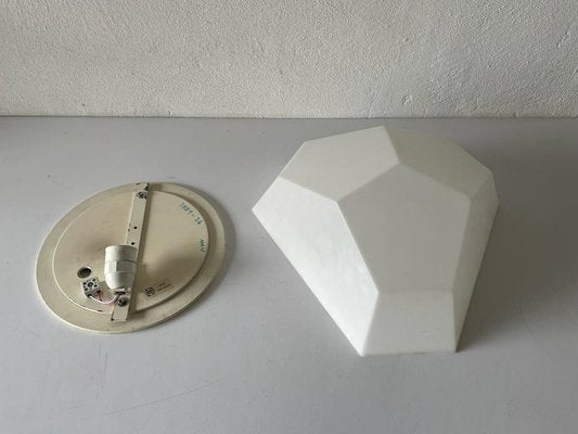 Hard Plastic Wall or Ceiling Lamp by Rudolf Dörfler, Switzerland, 1960s-RDS-1405879