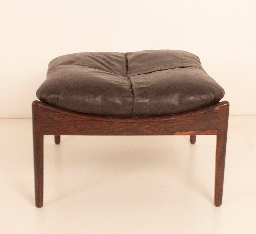 Hardwood Mode Ottoman by Kristian Vedel