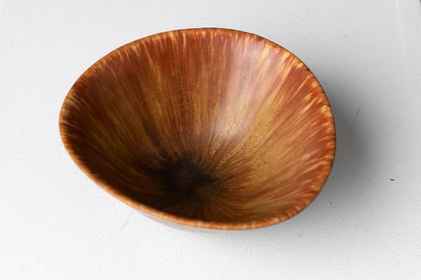 Hare's Fur Glaze Bowl by Carl-Harry Stålhane for Rörstrand-MJF-931167