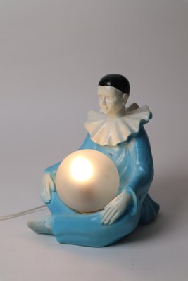 Harlequin Clown Lamp, Italy, 1960s-ESB-1396359