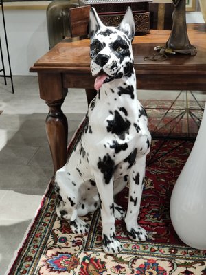 Harlequin Great Dane in Bassano Pottery-GKV-1336654