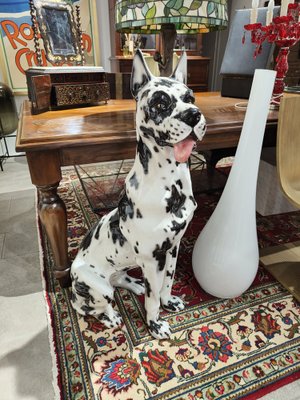 Harlequin Great Dane in Bassano Pottery-GKV-1336654