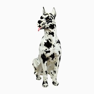 Harlequin Great Dane in Bassano Pottery-GKV-1336654