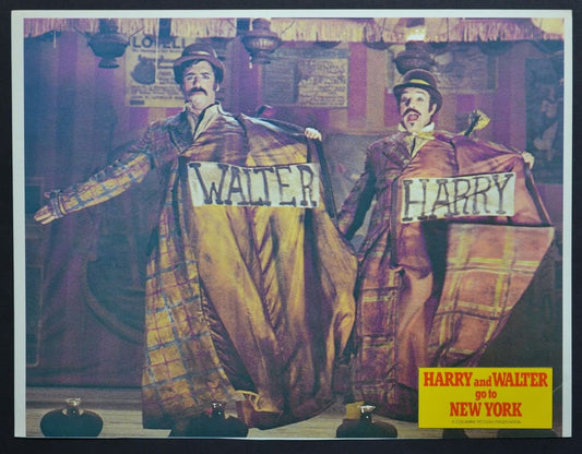 Harry and Walter go to New York Original American Lobby Card of the Movie, 1976