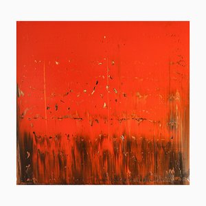 Harry James Moody, Abstract Red 2, 2019, Oil on Canvas-CHG-2037317