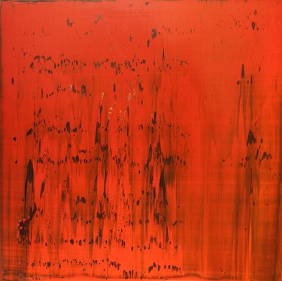 Harry James Moody, Abstract Red 3, 2019, Oil on Canvas-CHG-2037318