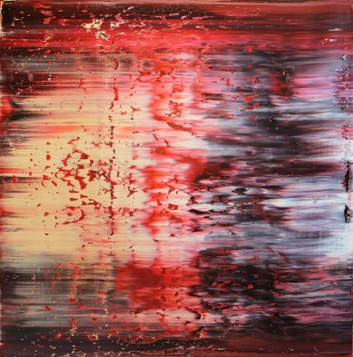 Harry James Moody, Abstract Red Black 2, 2019, Oil on Canvas-CHG-2037329