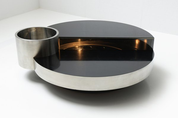 Harry's Bar Rotating Coffee Table by Massimo Papiri for Mario Sabot, Italy, 1970s-ZXL-1445201