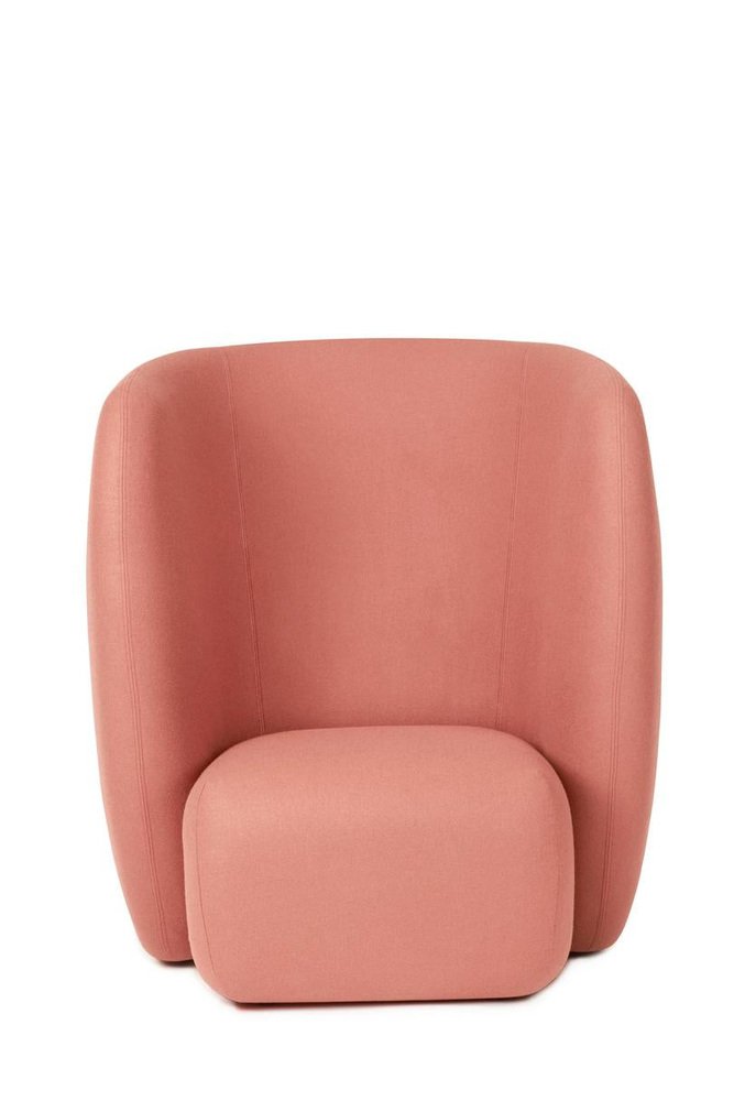 Haven Lounge Chair in Blush by Warm Nordic