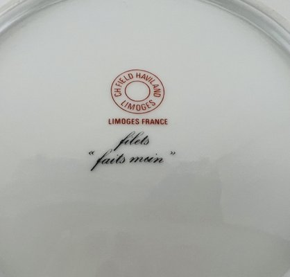 Haviland Limoges Dessert Plates, 1980s, Set of 10-EUT-1705906