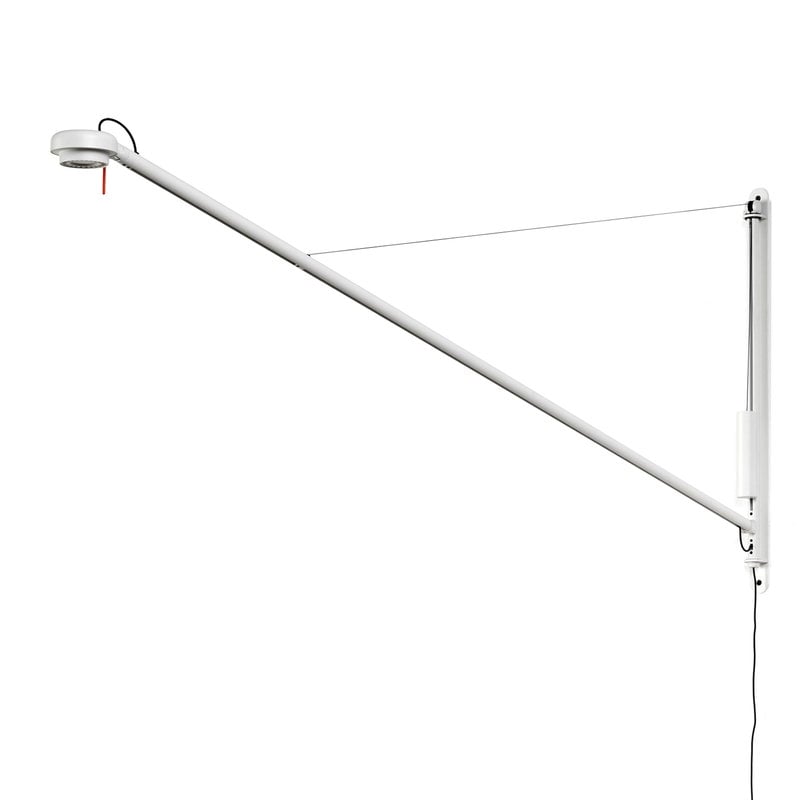 Fifty-Fifty wall lamp by HAY #cream white #