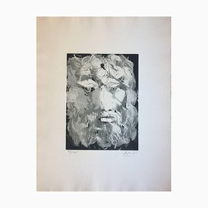 Head of Oedipus - Original Etching by Giacomo Manzù - 1970 1970-ZCI-759297