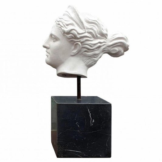 Head of the Diana of Versailles, Early 20th Century, Terracotta