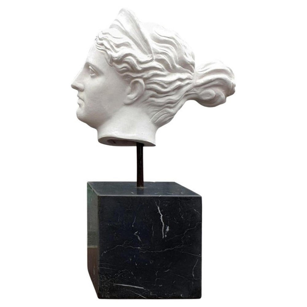 Head of the Diana of Versailles, Early 20th Century, Terracotta