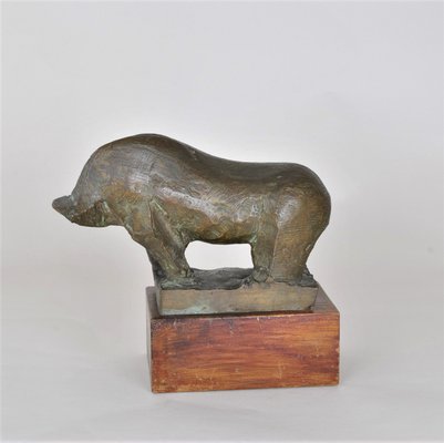 Headless Animal Sculpture, 1950s, Bronze-SYQ-1283997