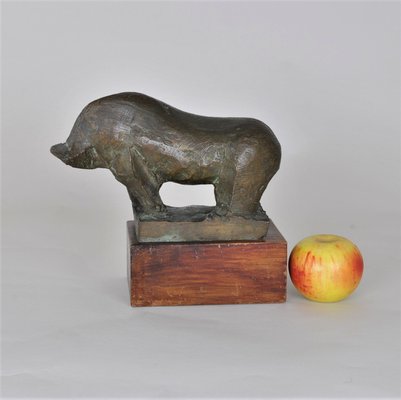 Headless Animal Sculpture, 1950s, Bronze-SYQ-1283997