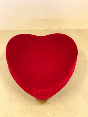 Heart-Shaped Footrest, 1940s-NPC-898901