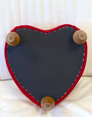 Heart-Shaped Footrest, 1940s-NPC-898901