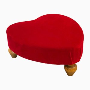 Heart-Shaped Footrest, 1940s-NPC-898901