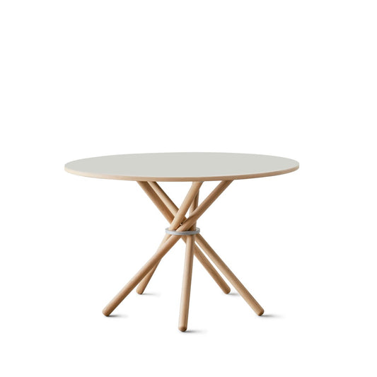 Hector 120 Dining Table (Vapour Linoleum) by Eberhart Furniture