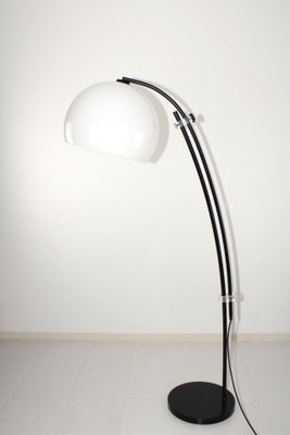 Height-Adjustable Arc Floor Lamp, 1970s-ZWH-2020546