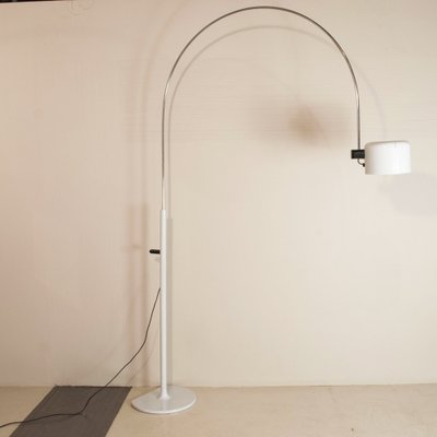 Height-Adjustable Arched Floor Lamp by Joe Colombo for Oluce, 1970s-JQO-1383923