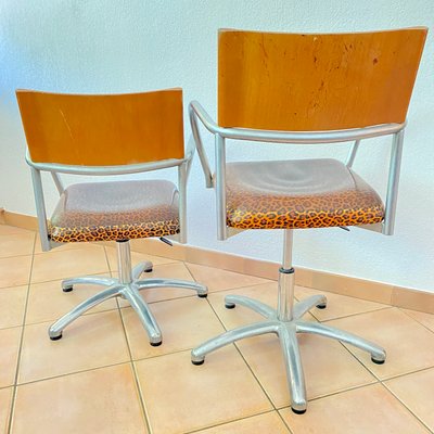 Height Adjustable Chairs, 1980s, Set of 2-CQE-925841