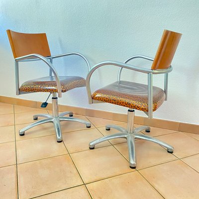 Height Adjustable Chairs, 1980s, Set of 2-CQE-925841