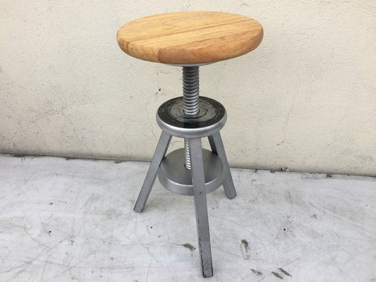 Height Adjustable Tripod Stool, 1970s-WQQ-1033037