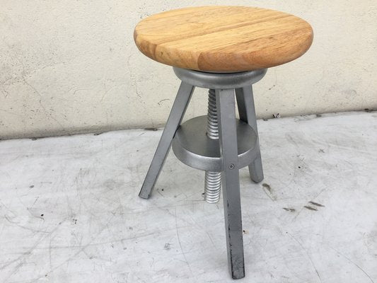 Height Adjustable Tripod Stool, 1970s-WQQ-1033037