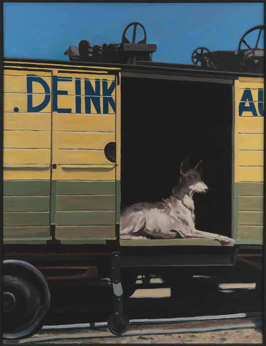 Helen Uter, Chiens №8, 2000, Oil on Linen